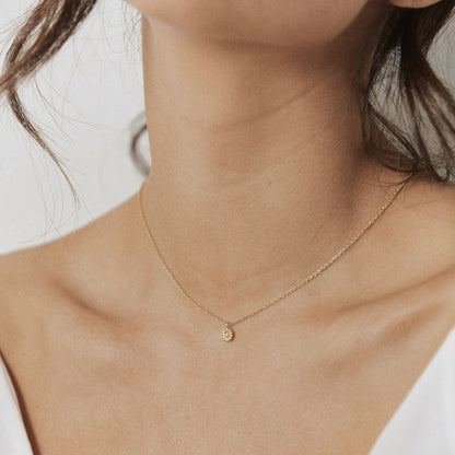 Silk & Steel Jewellery Superfine Daisy Necklace Silver