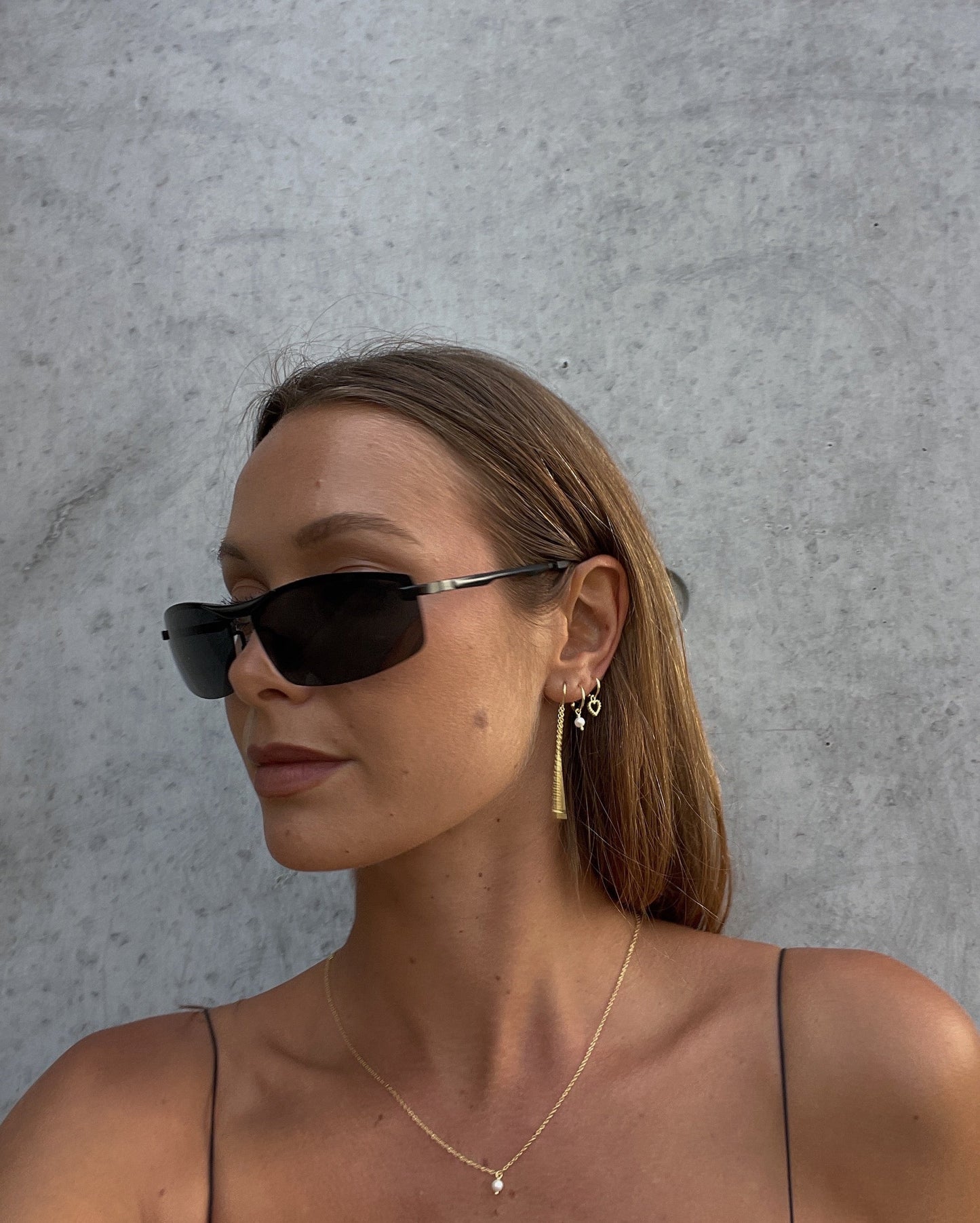 Silk & Steel Jewellery Superfine Mini Pearl Hoops Silver