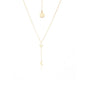 Silk & Steel Jewellery Superfine Starry Night Necklace Gold