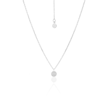 Silk & Steel Jewellery Superfine Daisy Necklace Silver