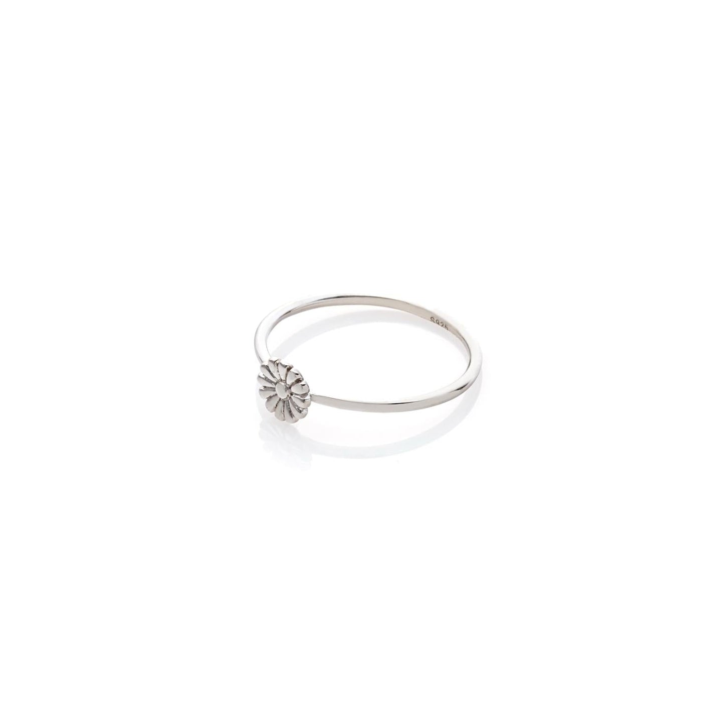Silk & Steel Jewellery Superfine Daisy Ring Silver