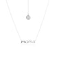Silk & Steel Jewellery Superfine Mama Necklace Silver