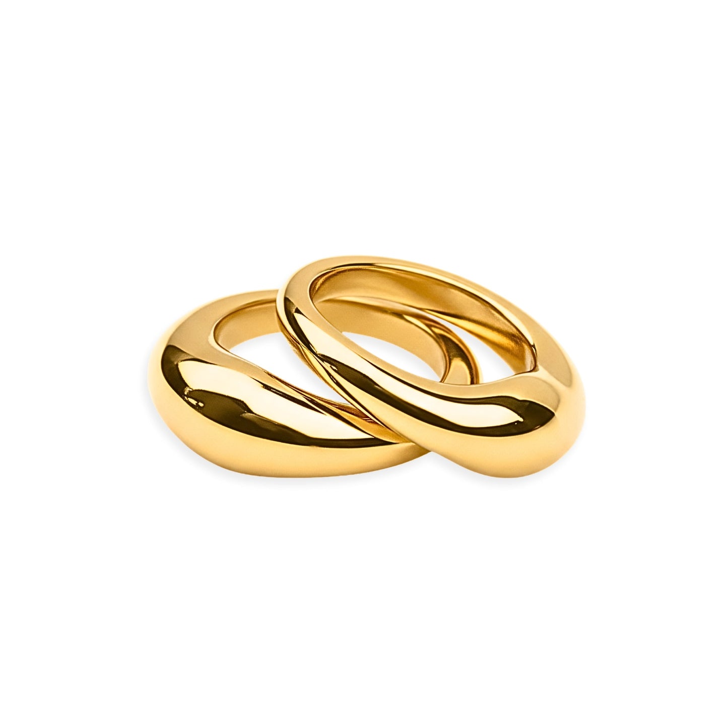 APRIL | Fusion Ring Set Gold