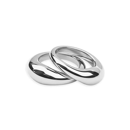 APRIL | Fusion Ring Set Silver