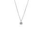 MARCH | Petite North Star Necklace Black Diamond + Silver