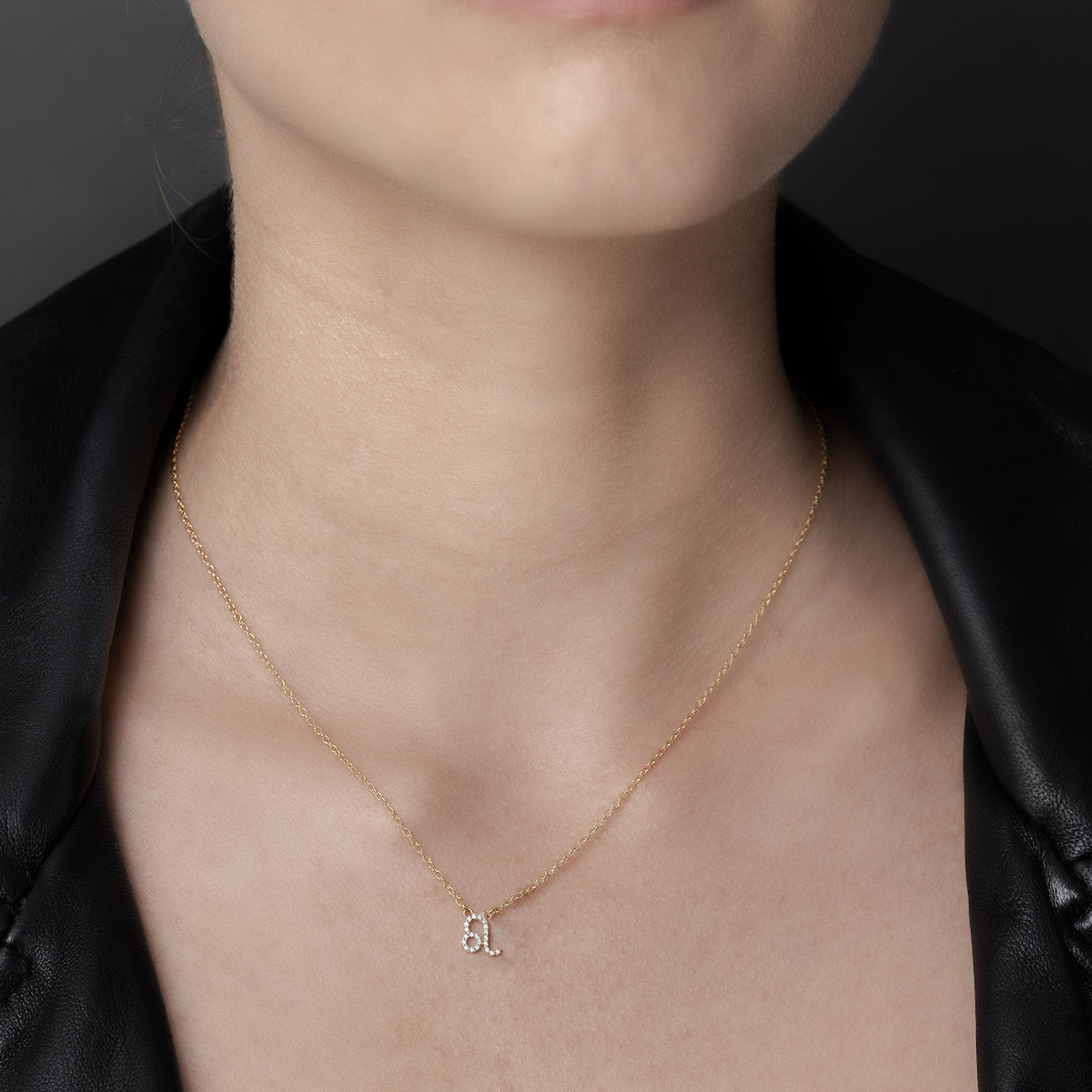 JUNE | Leo Necklace CZ + Silver